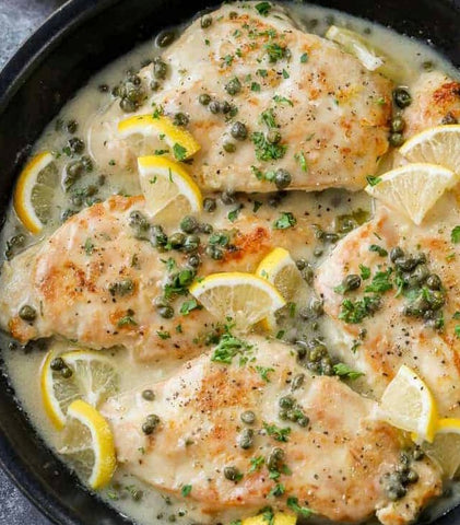 *New* Chicken Piccata w/Cauli Mash