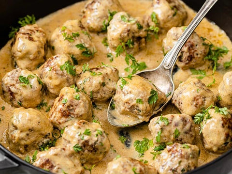 *NEW* Swedish Meatballs w/Cauli Mash