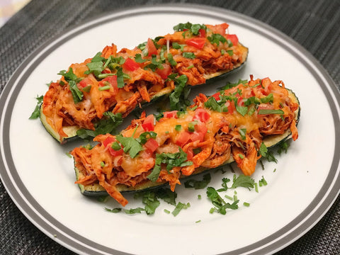 Chicken Enchilada Boats