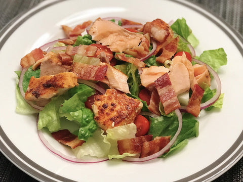 Salmon BLT Salad